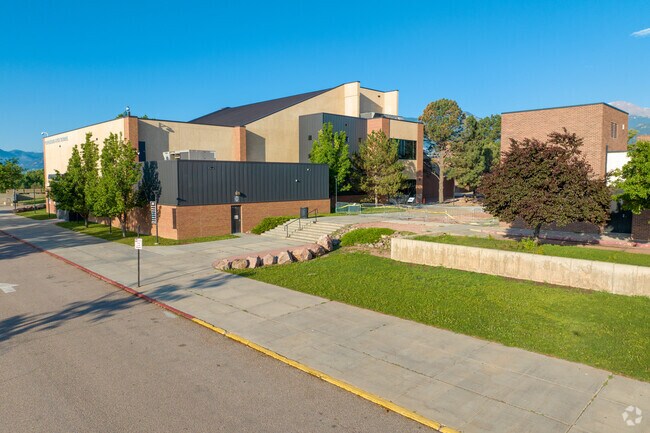 Coronado High School is located just north of The Mesa neighborhood.