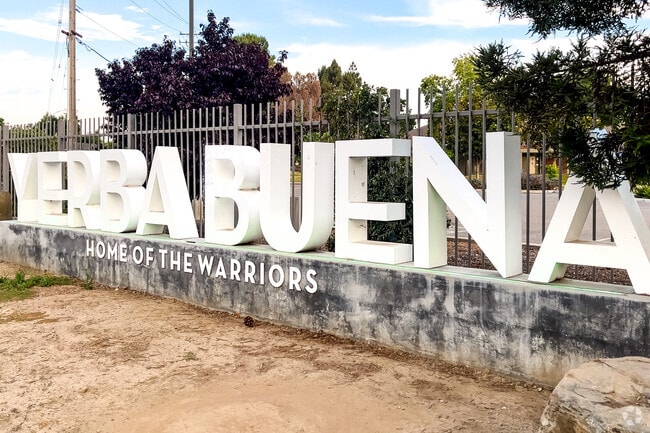 Yerba Buena combines community pride with its historical Spanish name’s meaning.