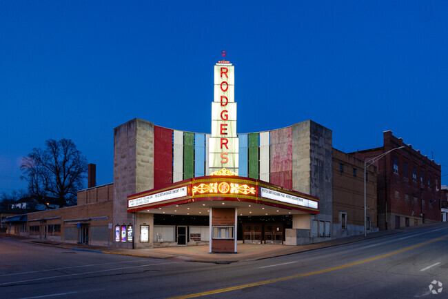 Revitalization of downtown Poplar Bluff includes the Rogers Theatre built in 1949.