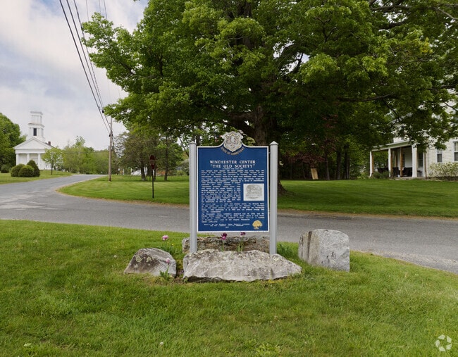In the center of the small hamlet of Winchester, history meets the present.