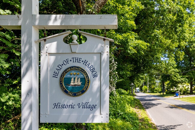 Head of the Harbor features large estates in an affluent setting.