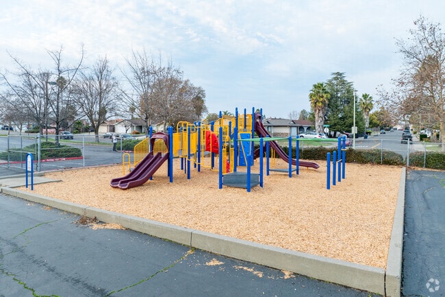Your kids will love the playground at John Reith Elementary School.