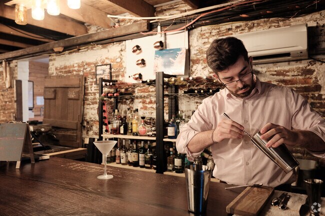 Manor Line's Back 40 has perfected mixed drinks and cocktails in a historic pub feel in Front Royal's Shenandoah Farms.