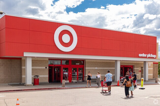 The nearby Target offers University residents home goods, groceries, and more.