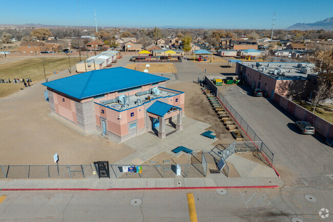 Pajarito Elementary School gymnasium.