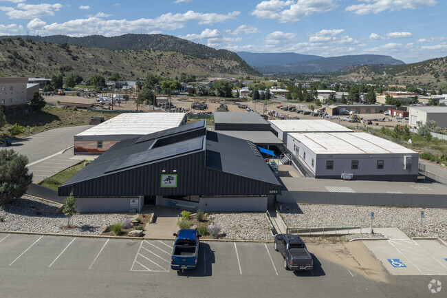 Newly built The Juniper School is rural and adjacent to all.
