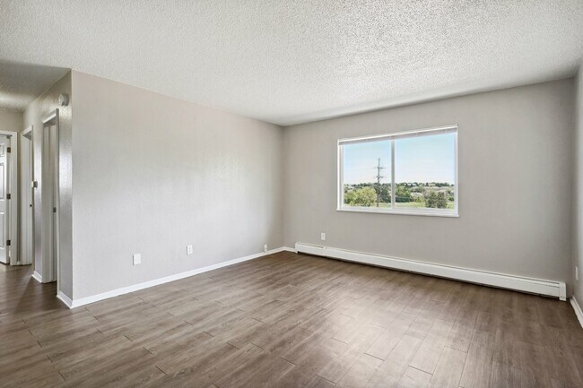 2 Bedroom - Spacious Living Room Area with Natural Lighting