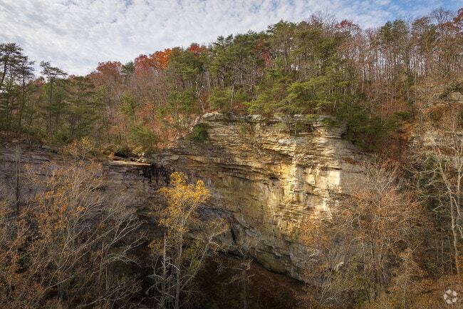Mowbray's Falling Water Falls attracts many hikers to its scenic views.