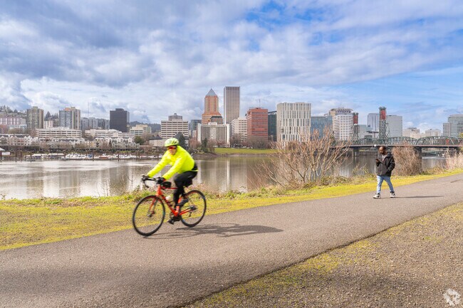Downtown Portland is a short drive from the Portsmouth neighborhood.