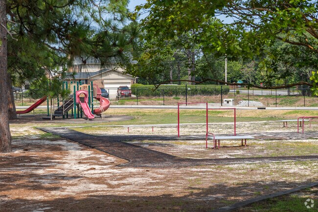 L.W. Conder Arts Integrated Magnet School in Columbia has green space for outdoor activities.