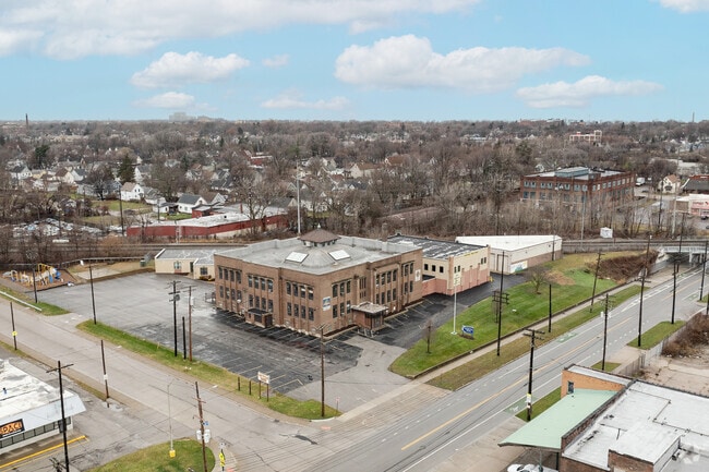 Aerial view of Constellation Schools: Stockyard Community Elementary.