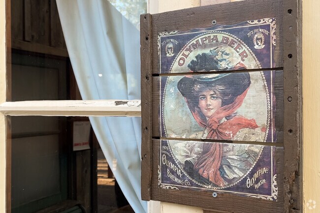 The old west lives on at Trail Dust Town near Creekside.