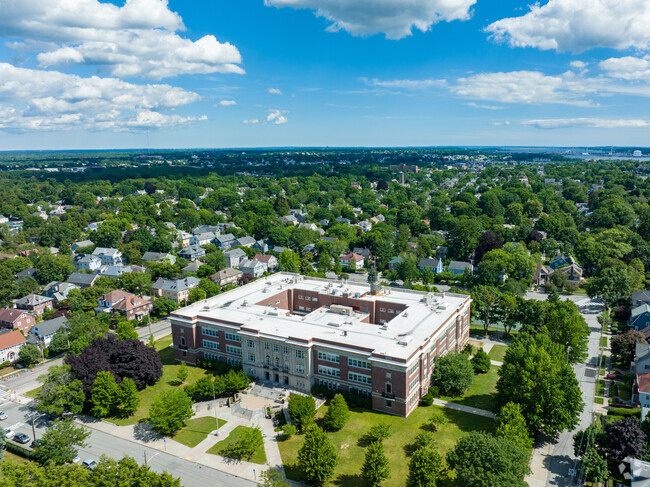 Many middle schools in the Blackstone neighborhood can attend Nathan Bishop Middle School.