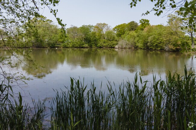Residents of Wyandanch can enjoy a relaxing view at Geiger Lake Memorial Park.