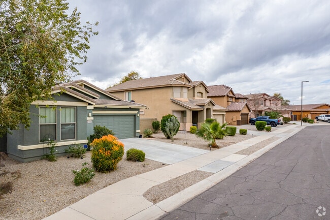 Single-family homes are popular in the Palm Valley community.