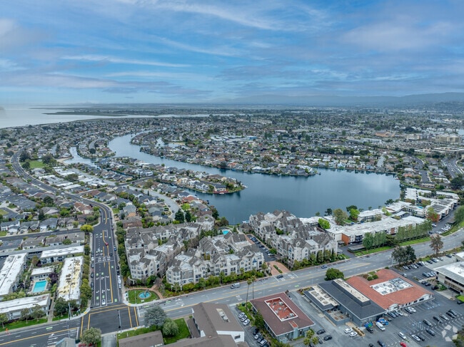 Foster City's essence is proximity to water.