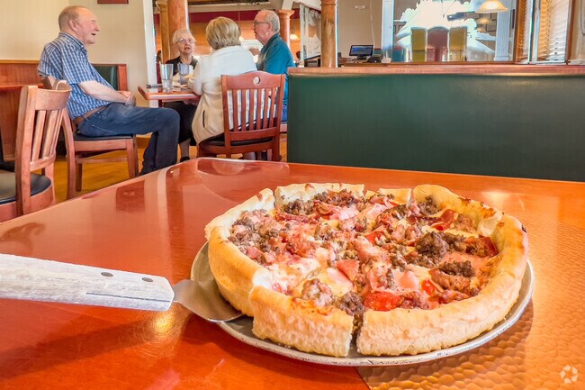 Country Pizza & Italian make their own fresh dough for a fabulous pizza in New Port Richey West.