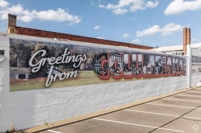 Columbiana greets everyone with a big friendly smile.