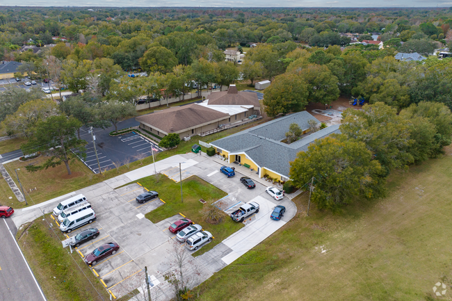 Kiddie Academy of Carrollwood has ample parking for parents and staff