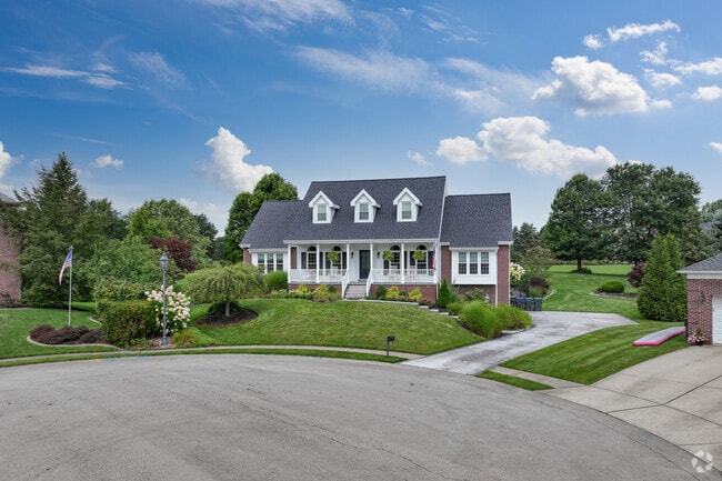 Cape Cod home styles are common in Cranberry Township neighborhoods.