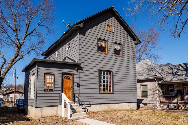 A traditional American foursquare style home is one of several options in North Heights.