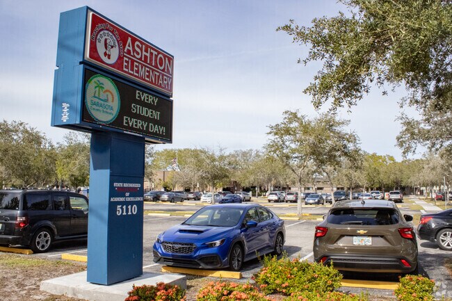 Ashton Elementary School provides education in the neighborhood of 
Bee Ridge.