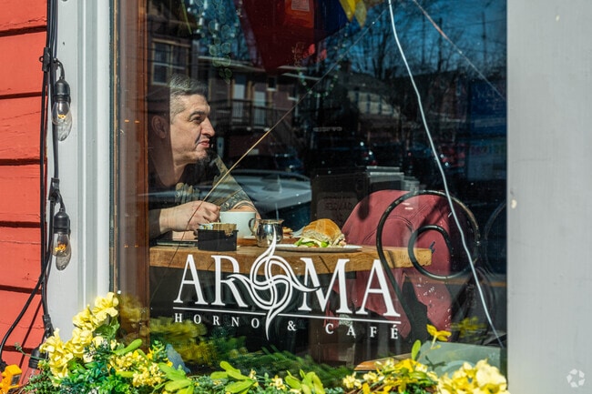 Stop by Aroma Horno & Cafe in Hackettstown.