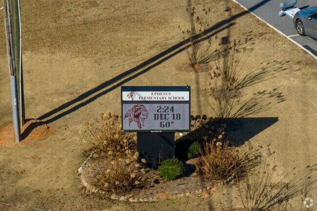 Ephesus Elementary School has a student to teacher ratio of 12 to 1.