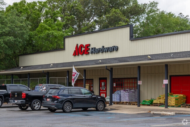 Ace Hardware store stocks household tools, garden supplies, home decor, and even lumber.