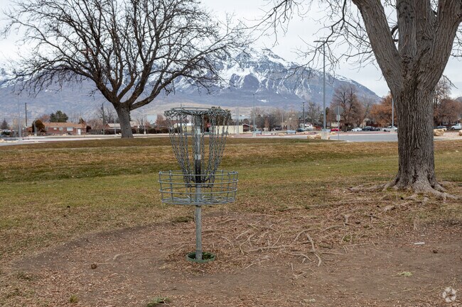 Locals can enjoy a game of Frisbee golf at Scera Park, located in Orem South.