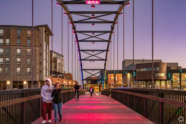 Eau Claire is known as the city of bridges.