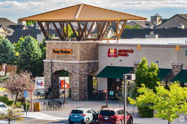 Stop by Jefferson Village near Marina Pointe for coffee, lunch, or groceries.