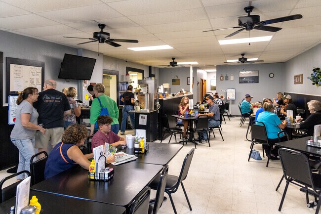 Many residents come to eat at Judy’s Kitchen & Catering.