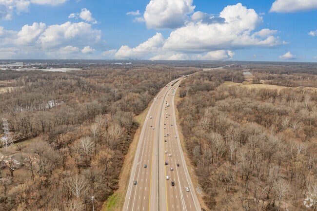 Raleigh is located about 10-15 minutes from downtown Memphis off of I-40.