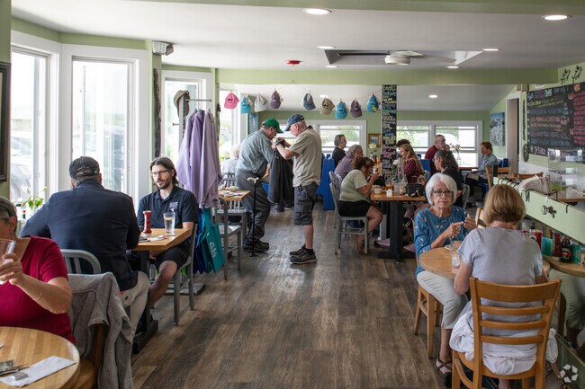 The Bayside is a charming restaurant in South Westport where locals can refuel happily.