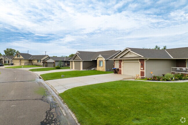 Red brick accents are very common among Mulvane homes.
