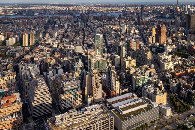 The Manhattan entrance to the Holland Tunnel often brings traffic congestion to Hudson Square.