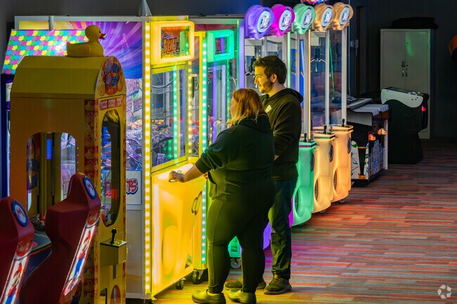 Try your luck in the Arcade at Spin Bowl Kent in Brady Lake.