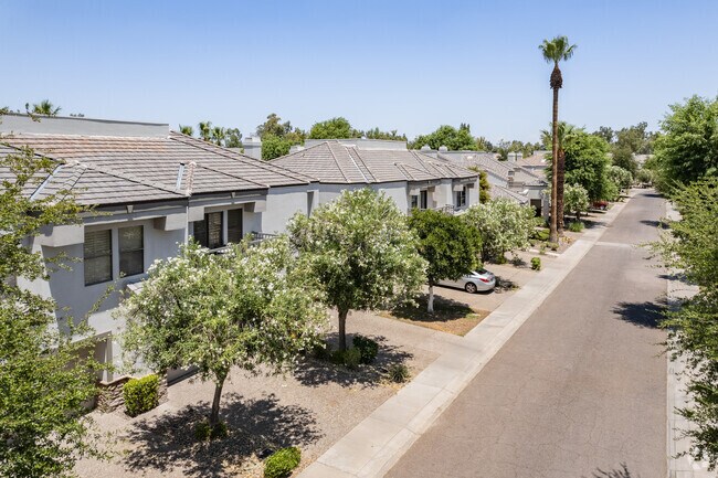 Smaller Townhomes are also available within the gated Gainey Ranch community.