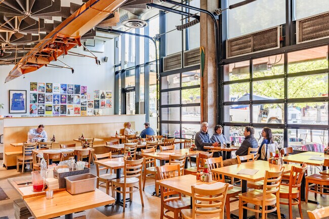 A Roosevelt favorite, Portage Bay Cafe serves up fresh and locally sourced breakfast food.