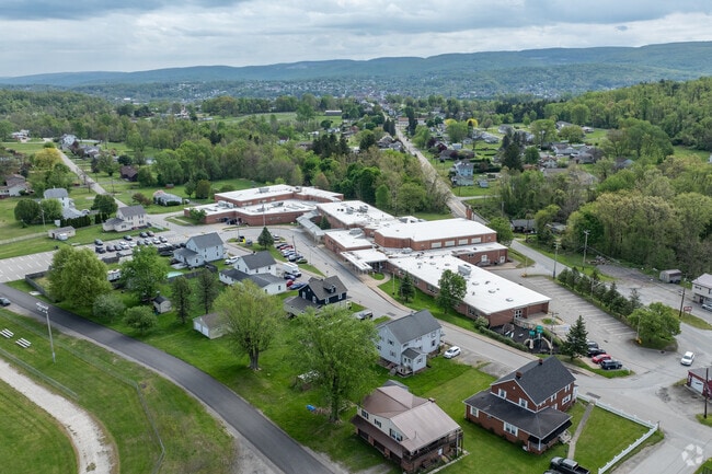 West Crawford Elementary School sits in the rolling hills of South West PA.