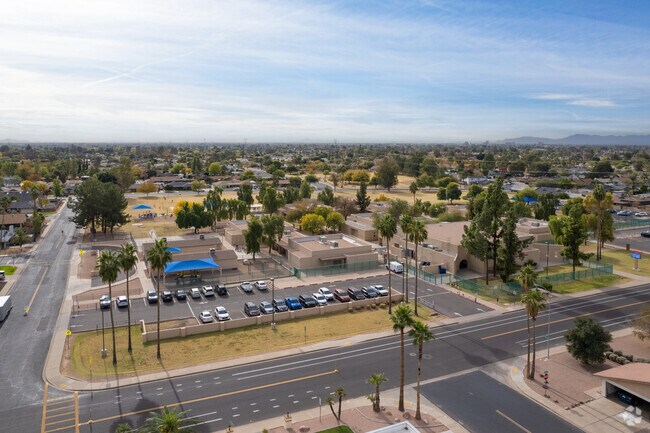 MacArthur Elementary in Mesa includes parking for staff and visitors.