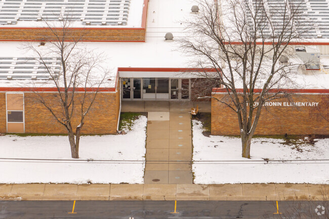 Second entrance to Cronin Elementary.