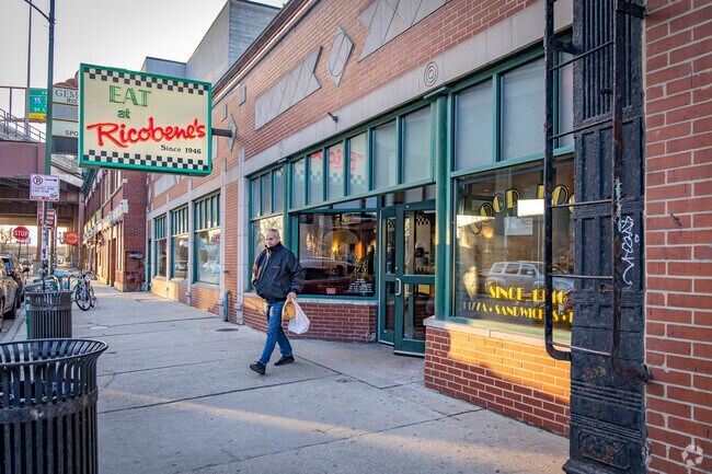 Ricobene's began serving the people of Chicago near Dearborn in 1946.