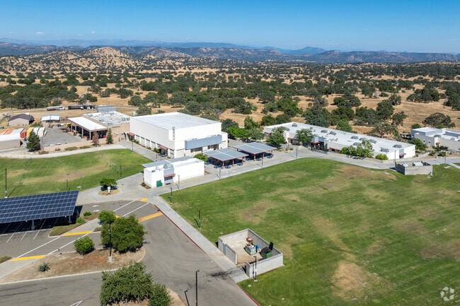 Minarets High School is surrounded by the hills of Madera.