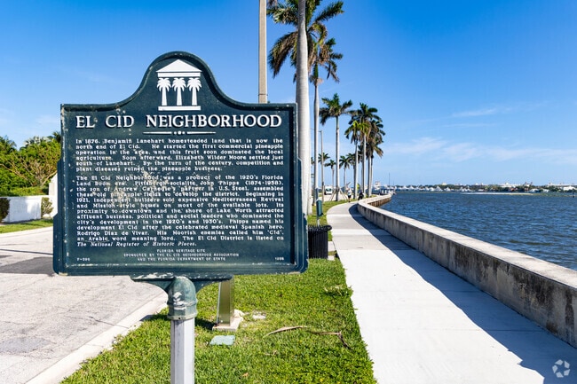 El Cid is a historic gem along the intracoastal.
