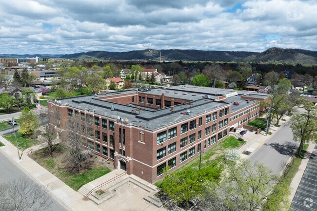 Aquinas High School serves grades 9-12.