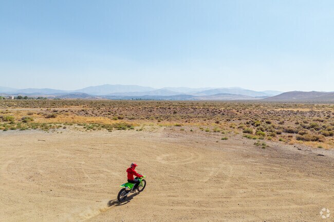 Ruhenstroth riders take dirt bikes and mountain bikes onto the Pinyon Trail network.