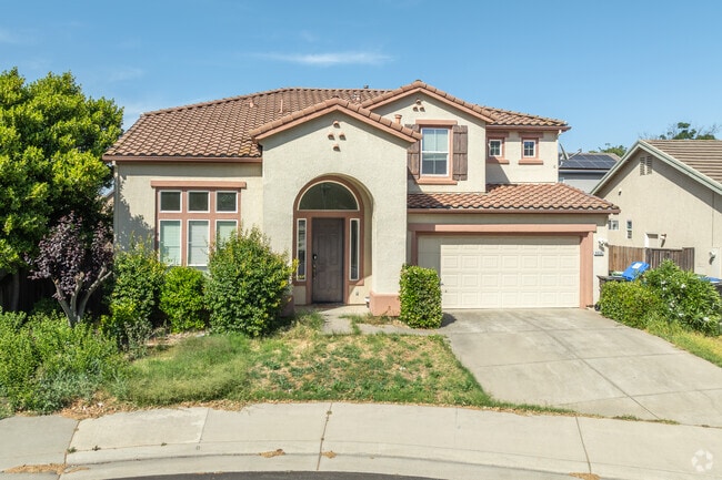 Spacious contemporary homes are common in. the North East Elk Grove area.
