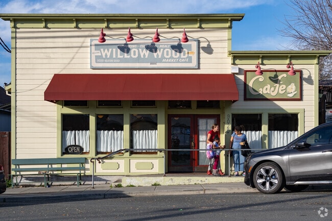 Willowwood Market Cafe is a hotspot for local residents in Graton.